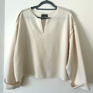 Urban Outfitters Soft Peasant Top - Size M